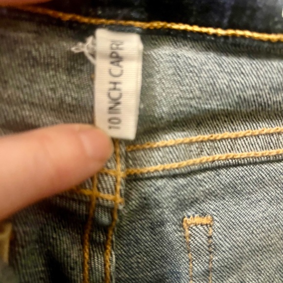 Rag and Bone 10” capri jean size 24 - Picture 4 of 5